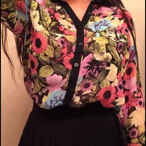 H&m floral shirt!