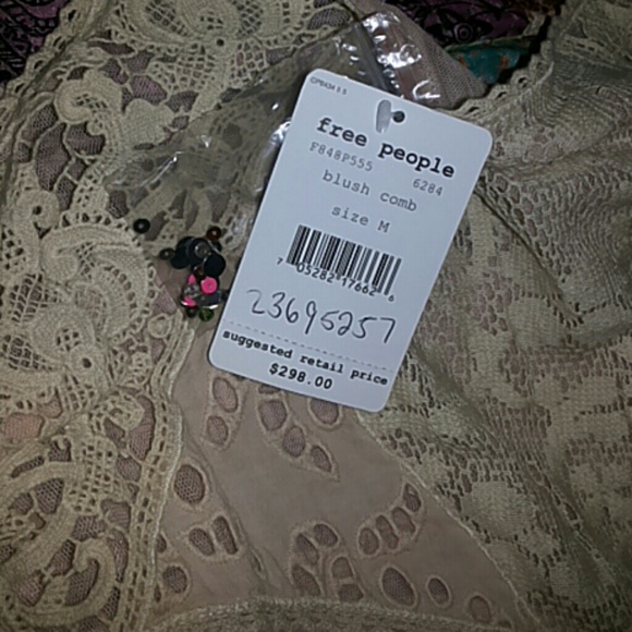 Free people blush sequined romper - Picture 4 of 4