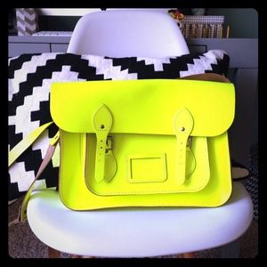 *NOT FOR SALE*ON HOLD Cambridge Satchel Co. Fluoro