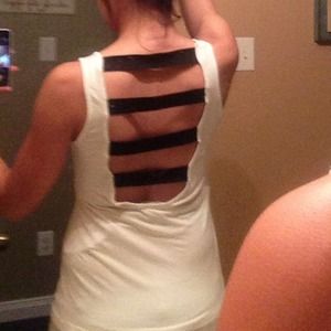 REDUCED PRICE!! Trendy graphic tank top