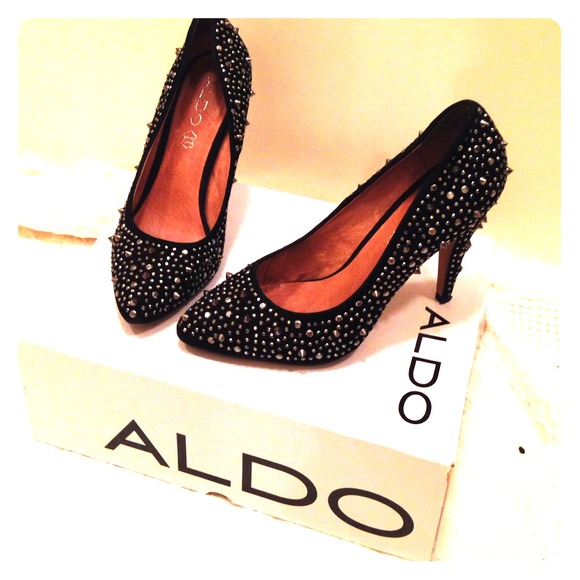Aldo spikes/studs shoes