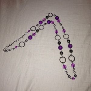 Purple costume  jewelry !