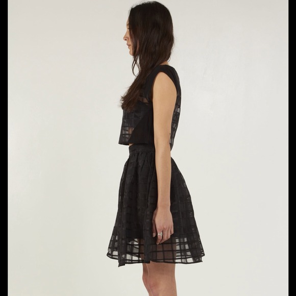 High Waist Sheer Skirt - Picture 3 of 4