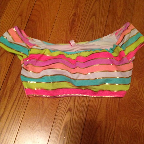 Victoria's Secret Beach Sexy Swim Cropped Top NWOT