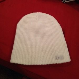 White neff beanie