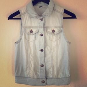 Denim vest