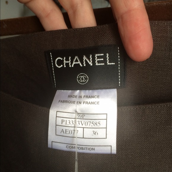 Chanel vintage linen skirt! - Picture 3 of 4