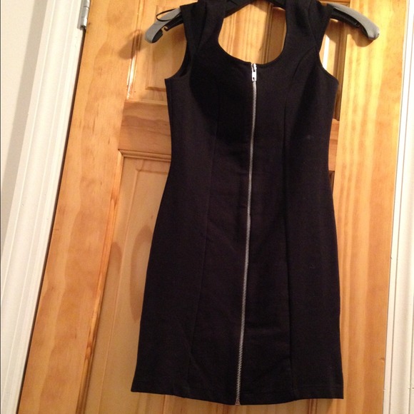 Black cocktail dress