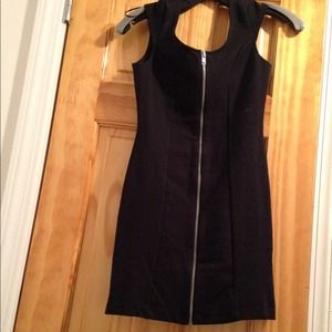 Black cocktail dress