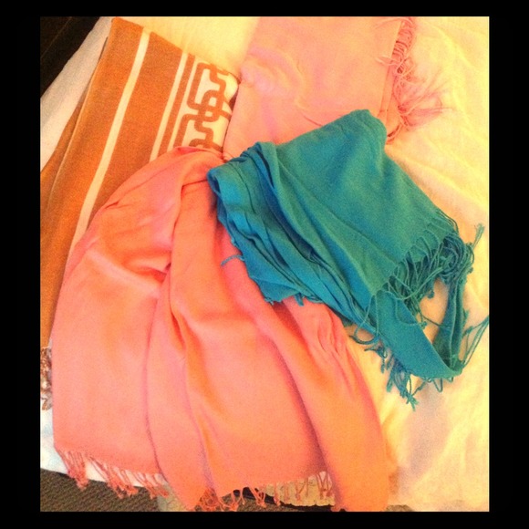 Set of 4 wraps or sarongs for swimsuit cover ups