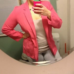 Pink blazer