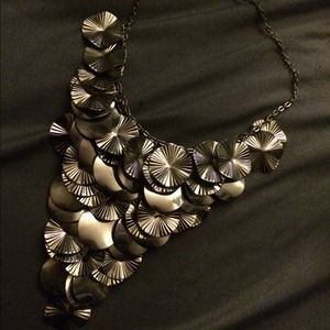 Silver Bebe Necklace