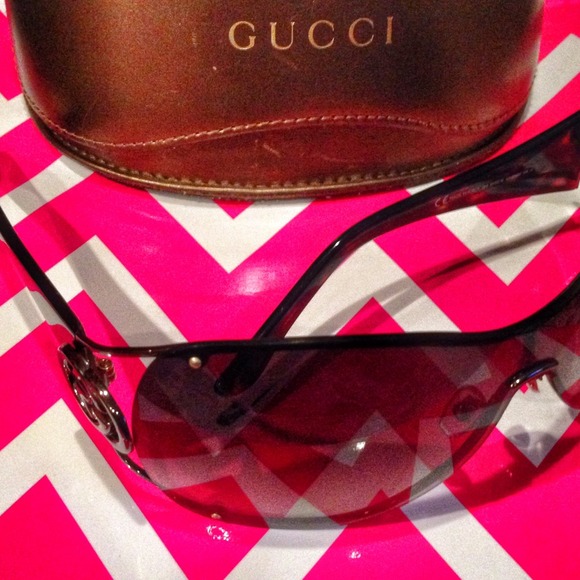 Gucci Shield Sunglasses