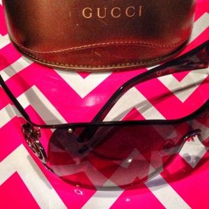 Gucci Shield Sunglasses