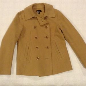 DKNY CAMEL PEACOAT