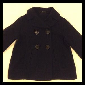 GAP navy blue short peacoat