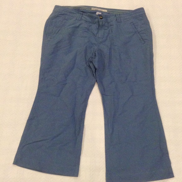 Blue linen pants Old Navy
