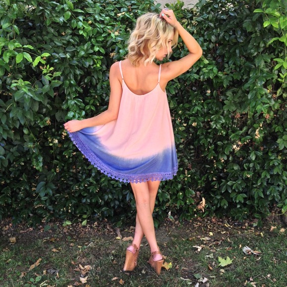 Dip dyed ombré dress - Picture 2 of 4