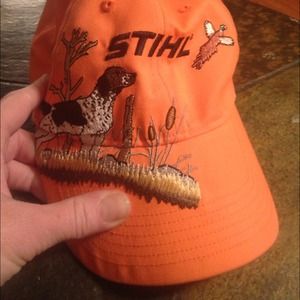 NEW Orange Hunting Hat