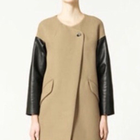 🌟Sale🌟Zara Brown Trench Coat - Picture 2 of 3
