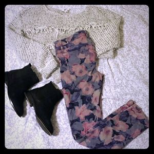 Reserved Joe's Jeans Tainted Rose High Water Cut