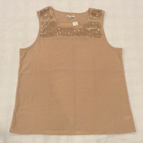 Gap studded sequins tank