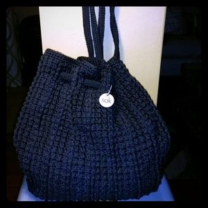 Just Reduce - Sak - Beautiful black book bag purse