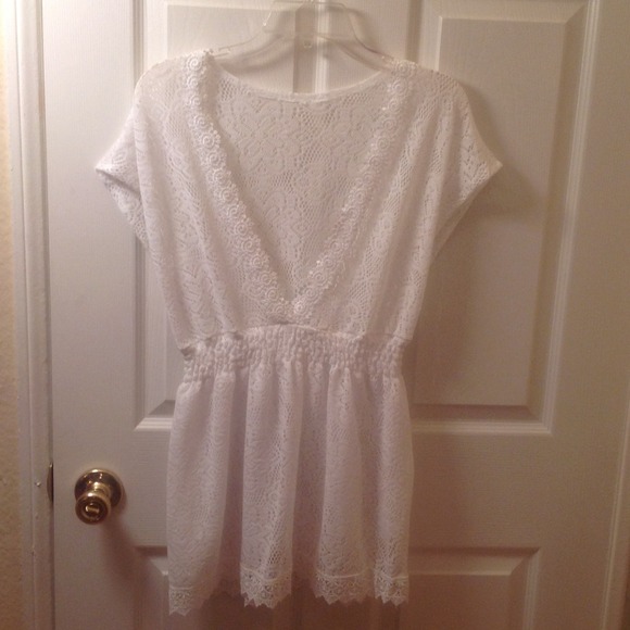 Crochet cover up