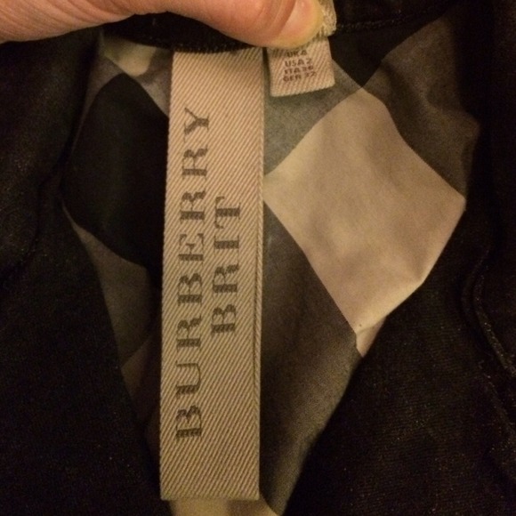 Burberry Brit Moto Vest size 2 - Picture 4 of 4