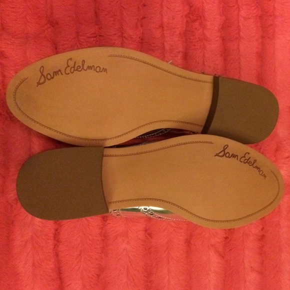 SOLD NIB Silver Sam Edelman Oxfords size 7.5 - Picture 3 of 4
