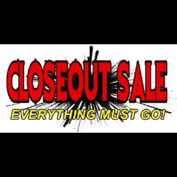 Close out sale