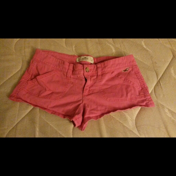 Pink Hollister shorts