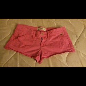 Pink Hollister shorts