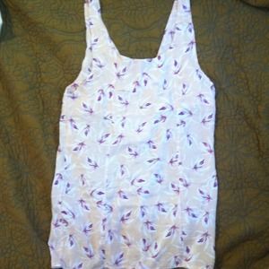 Acacia swimwear mini dress in island orchid print