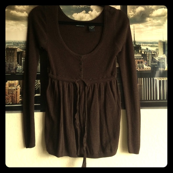 Chocolate babydoll top