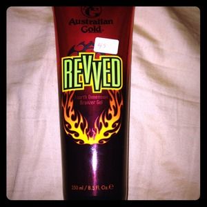 $$$ Clearance $$$Revved indoor tanning lotion.