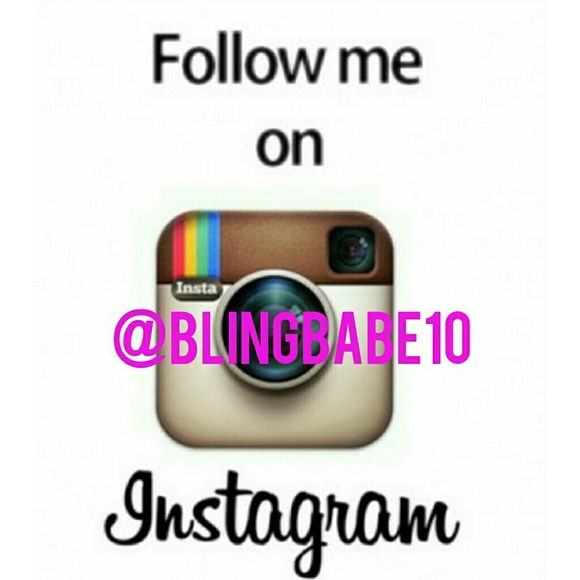 Please follow me on Instagram @blingbabe10 - Picture 1 of 1