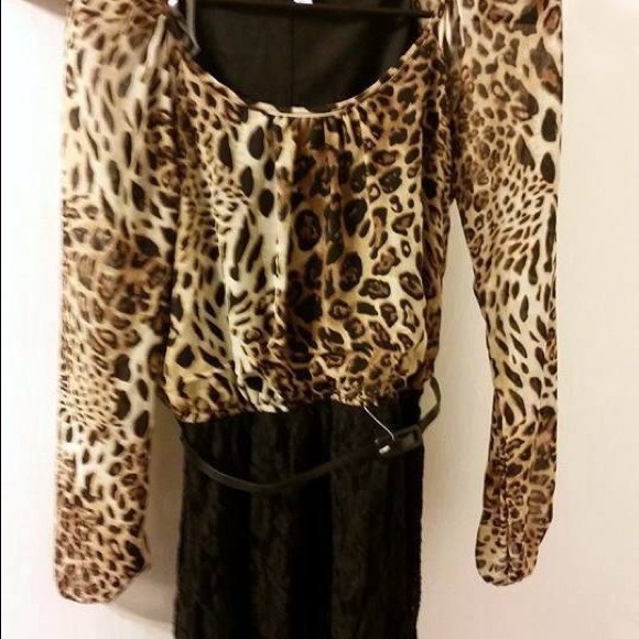 Leopard dress