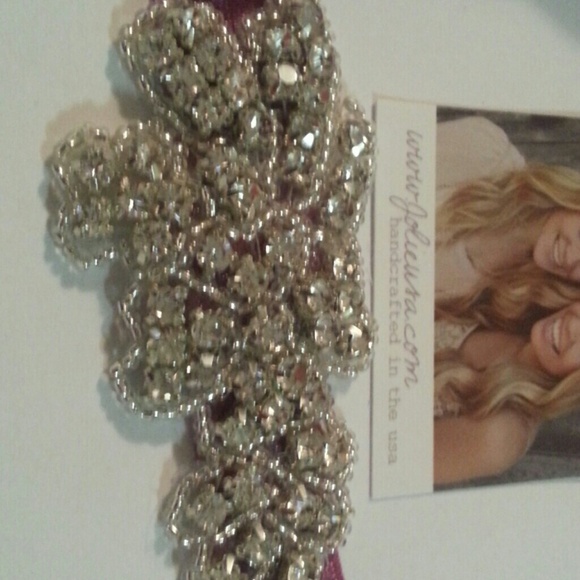 Jolie Crystal stretch headband