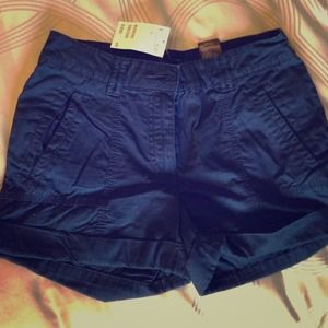 H&M navy cargo shorts