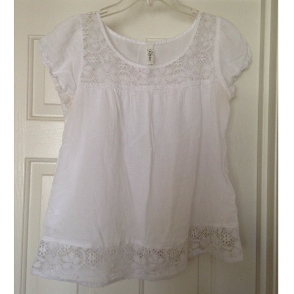 White Kirra Baby Doll Top