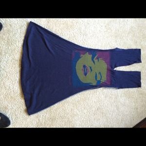 Vintage Betsey Johnson Marilyn T-shirt dress