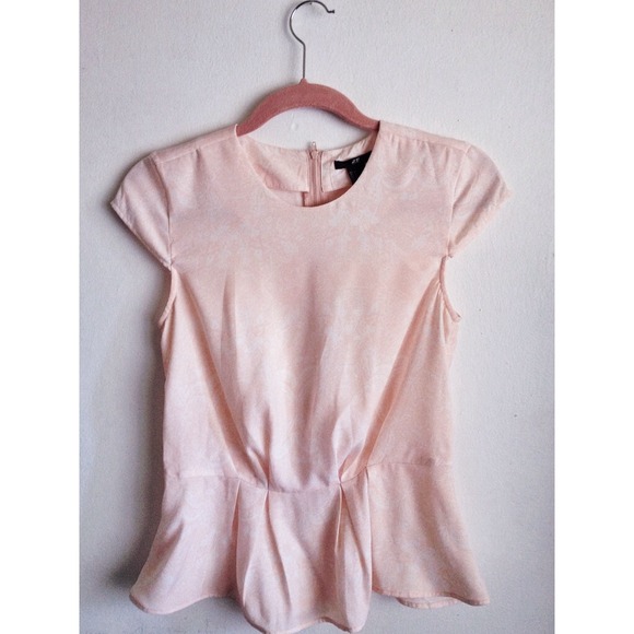 Ikat Peplum Top
