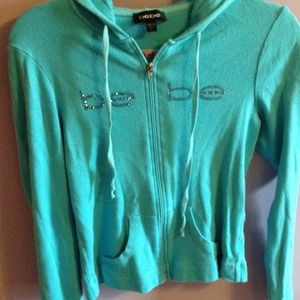 Bebe zip up sweatshirt
