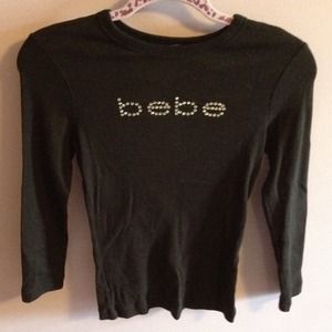Bebe long sleeve top