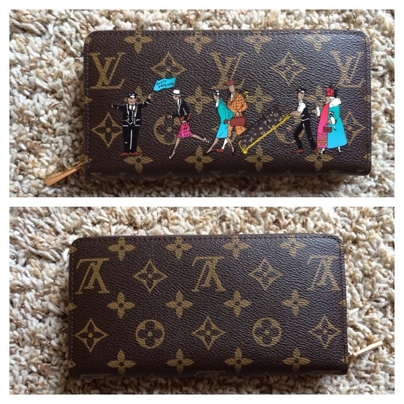 Louis Vuitton monogram Illustre zippy wallet