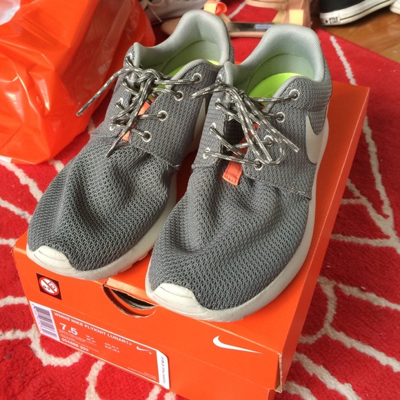 ❗️SOLD❗️Nike Mercury Grey Roshe Run - Picture 1 of 3