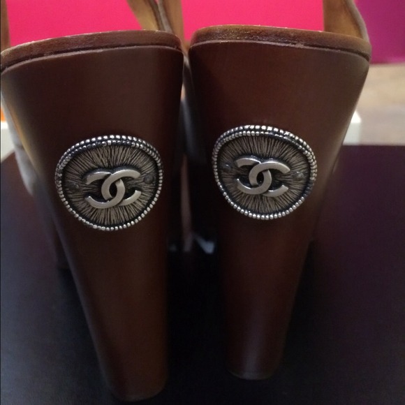 Chanel sandals light beige - Picture 4 of 4