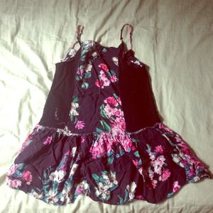 Short flower dress