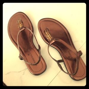 Brown sandals